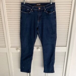 DUER Mens Performance Slim Jeans Stretch L2X Dark Wash 34x32 (Measures 33x30.5)